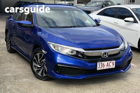 Blue 2020 Honda Civic Sedan VTI