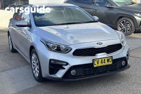 Silver 2019 Kia Cerato Sedan S