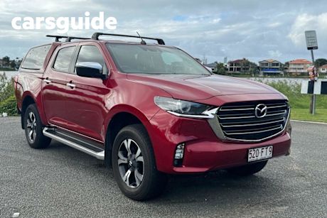 Red 2022 Mazda BT-50 Dual Cab Pick-up SP (4X4)