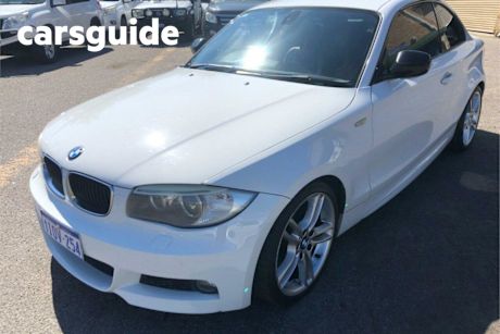 White 2013 BMW 120I Coupe