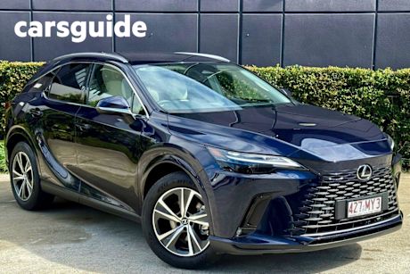 Blue 2022 Lexus RX350H Wagon Luxury AWD + EP1 Hybrid
