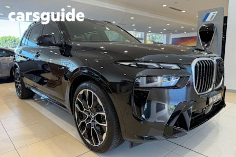 Black 2023 BMW X7 Wagon Xdrive40D M Sport Mhev