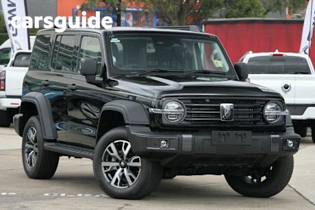 Black 2025 GWM Tank 300 Wagon Ultra Diesel