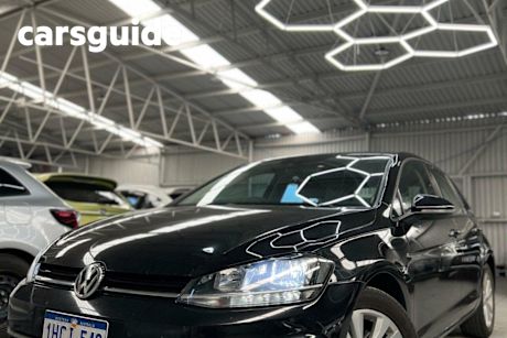 Black 2019 Volkswagen Golf Hatch 110 TSI TRENDLINE AU MY19
