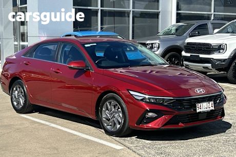 Red 2024 Hyundai I30 Sedan (BEV)