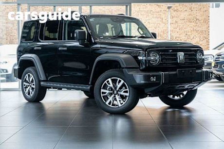 Black 2025 GWM Tank 300 Wagon Ultra Hybrid