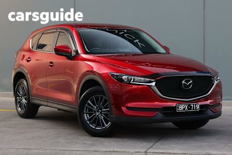 Red 2021 Mazda CX-5 Wagon Maxx Sport (fwd)