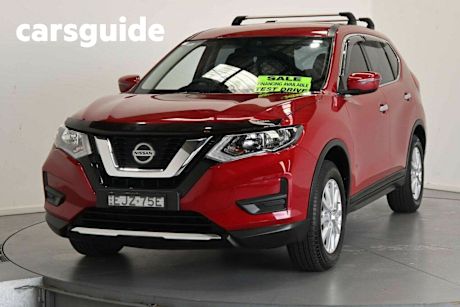 Red 2021 Nissan X-Trail Wagon ST 7 Seat (2WD)