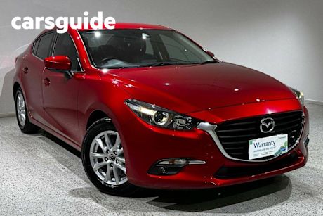 Red 2018 Mazda 3 Sedan Maxx Sport (5YR)