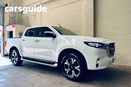 White 2024 Mazda BT-50 Dual Cab Pick-up XTR (4X2)