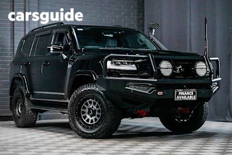 Black 2022 Toyota Landcruiser Wagon LC300 VX (4X4)