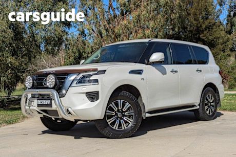 White 2020 Nissan Patrol Wagon TI (4X4)