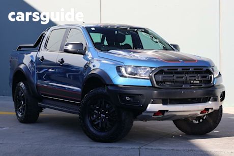 Blue 2021 Ford Ranger Double Cab Pick Up Raptor X 2.0 (4X4)