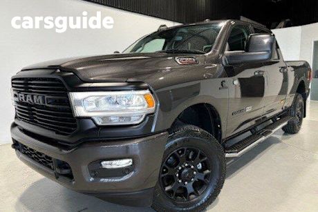 Grey 2024 Ram 2500 Ute Tray Yellowstone Edition Crew Cab Rambox