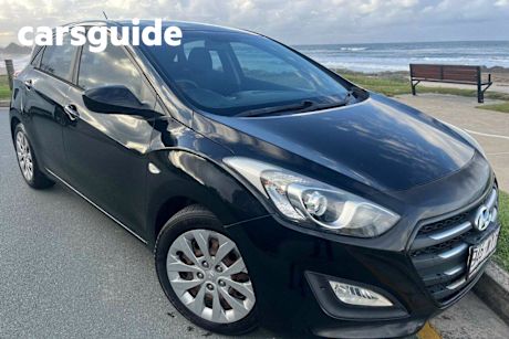 Black 2016 Hyundai I30 Hatchback Active