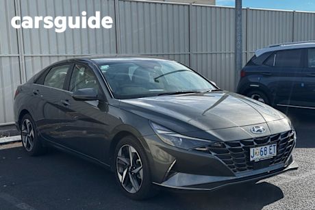 Grey 2020 Hyundai I30 Sedan Elite