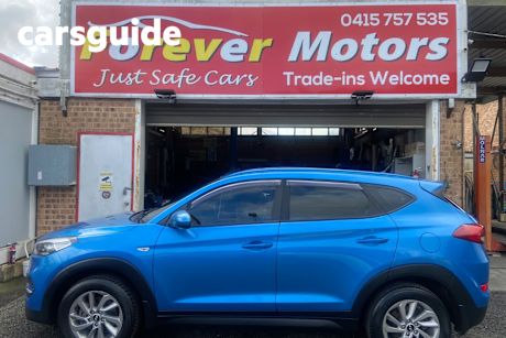 Blue 2016 Hyundai Tucson Wagon Active (fwd)