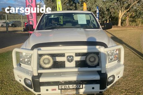 White 2019 Ram 1500 Coach Express (4X4) W/Ramboxes