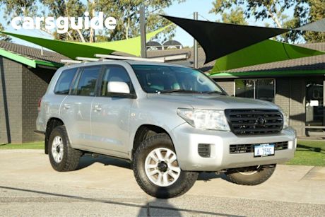 Silver 2007 Toyota Landcruiser Wagon GXL (4X4)