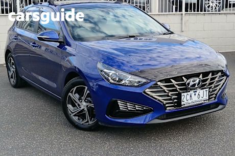 Blue 2021 Hyundai I30 Hatchback