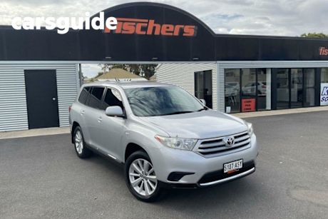 Silver 2012 Toyota Kluger Wagon KX-R (4X4) 7 Seat