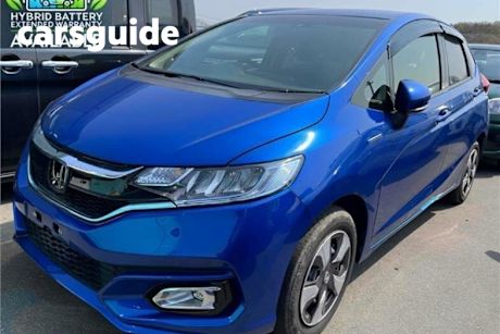Blue 2018 Honda Fit Hatch HYBRID S HONDA SENSING, FINANCE AVAILABLE