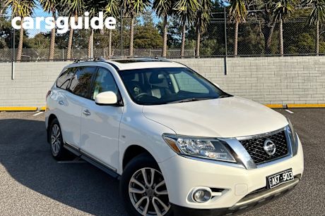 White 2016 Nissan Pathfinder Wagon ST-L OP (4X4)