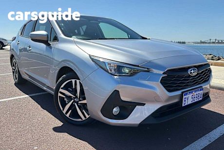 Silver 2024 Subaru Impreza Hatchback 2.0L (awd)