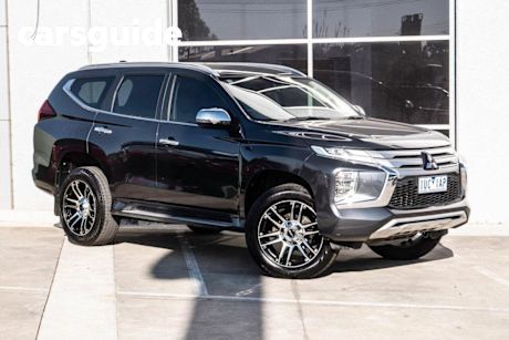 Grey 2021 Mitsubishi Pajero Sport Wagon GLS (4X4) 7 Seat