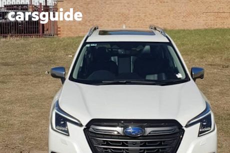 White 2023 Subaru Forester Wagon 2.5i-S (AWD) MY23