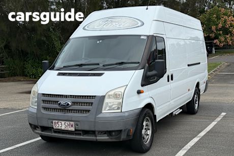 White 2012 Ford Transit Van High (lwb)