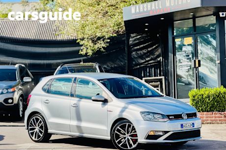 Silver 2015 Volkswagen Polo Hatchback GTI