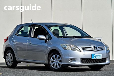 Silver 2011 Toyota Corolla Hatchback Ascent