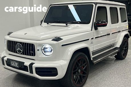 White 2018 Mercedes-Benz G-Class Wagon G63 AMG SPEEDSHIFT 4MATIC