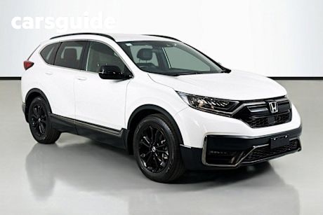 White 2023 Honda CR-V Wagon Black Edition (2WD) 5 Seats