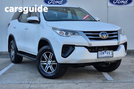 White 2020 Toyota Fortuner Wagon GX NAV
