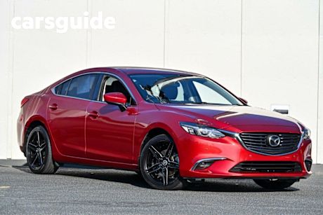 Red 2015 Mazda 6 Sedan Touring