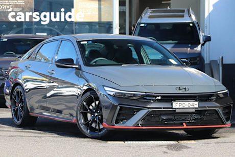 Grey 2025 Hyundai I30 Sedan N Premium With Sunroof