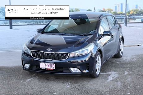 Blue 2016 Kia Cerato Hatchback S