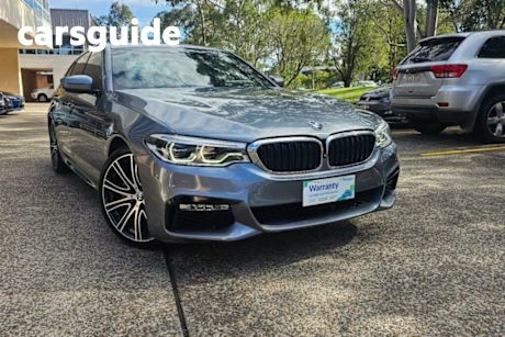 Silver 2018 BMW 5 Sedan 20i M SPORT G30 MY18