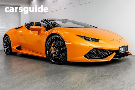 2016 Lamborghini Huracan Convertible Spyder LP 610-4 (AWD)