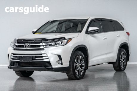White 2018 Toyota Kluger Wagon GX AWD