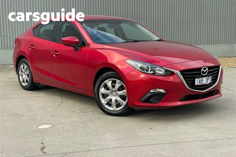 Red 2013 Mazda 3 Sedan NEO