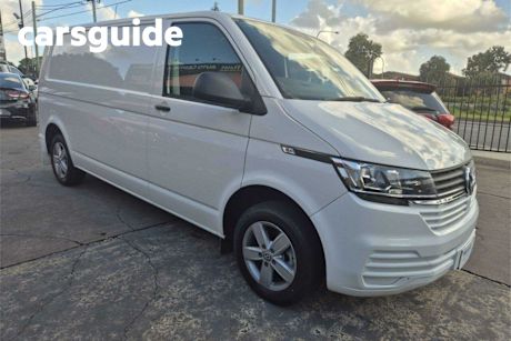 White 2021 Volkswagen Transporter Van TDI340 LWB