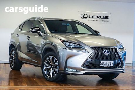 Silver 2015 Lexus NX300H Wagon F Sport Hybrid (awd)