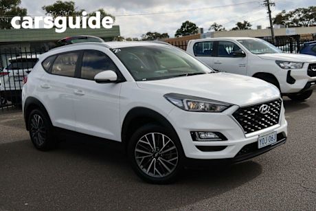 White 2020 Hyundai Tucson Wagon Active X (2WD)