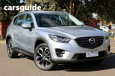 Silver 2015 Mazda CX-5 Wagon Grand Tourer (4X4)