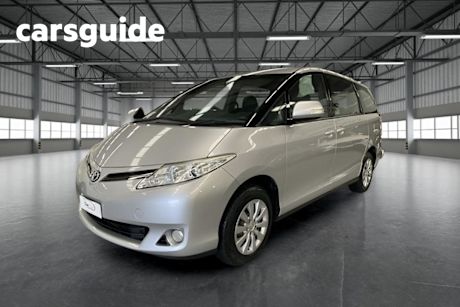 Silver 2017 Toyota Tarago Wagon GLI