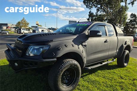 Black 2014 Ford Ranger Super Cab Utility XLT 3.2 (4X4)