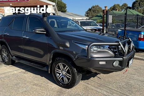 Grey 2017 Toyota Fortuner Wagon GXL